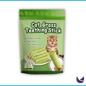 Cat Grass Teething Stick for Cats 30g