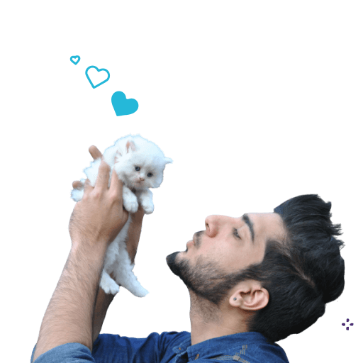 SaadButt holding a cat