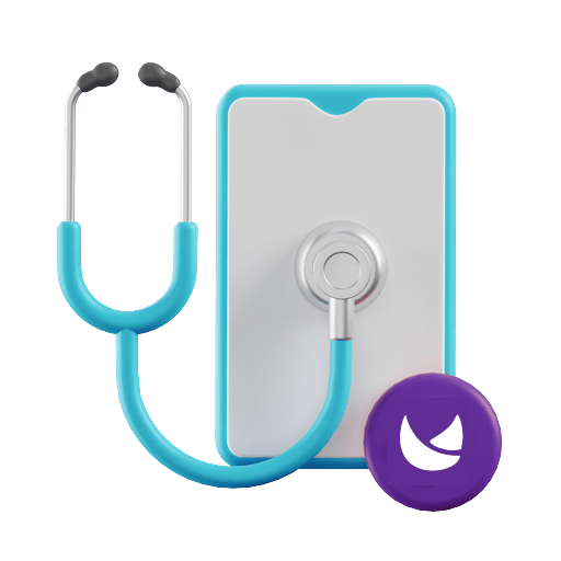 Pet telehealth illustration