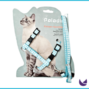 Cat harness and lead set