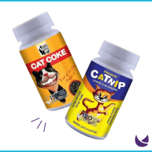 Catnip Powder and Cat Coke Bottle