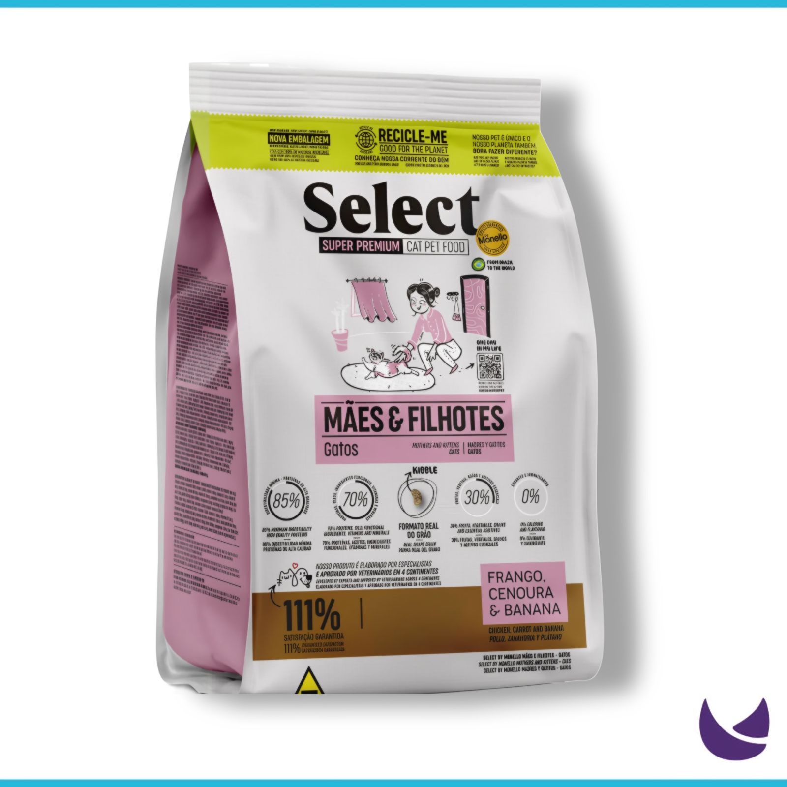 Monello Select Mother And Kitten Food – 1.5 KG