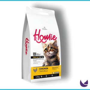 Homie Super Premium Low Grain Kitten And Mother Cat Food – Chicken