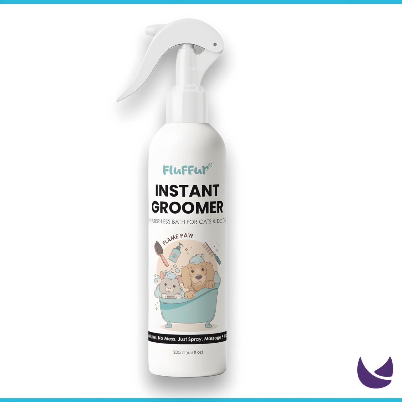 Fluffur Instant Waterless Grooming Shampoo For Cats And Dogs 200 ML