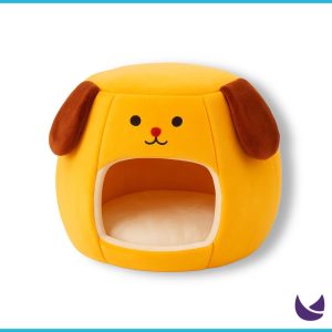 Luxury Fluffy Cat House – Soft Cushion Bed