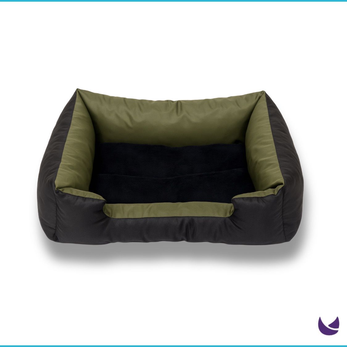 Soft Cushioned Rectangular Cat Bed for Cats - Image 2