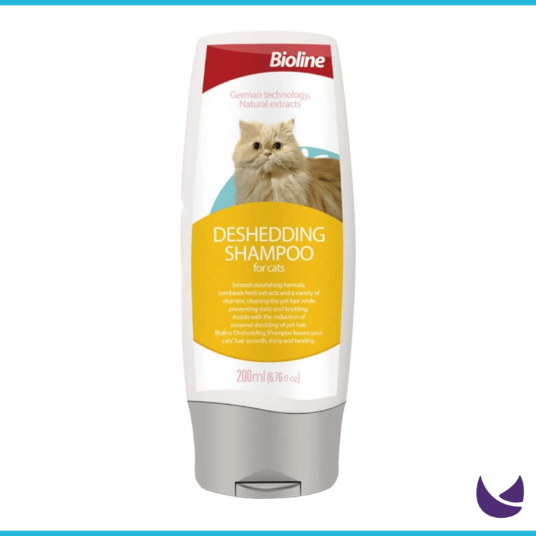 Bioline Deshedding Cat Shampoo Chubby Meows