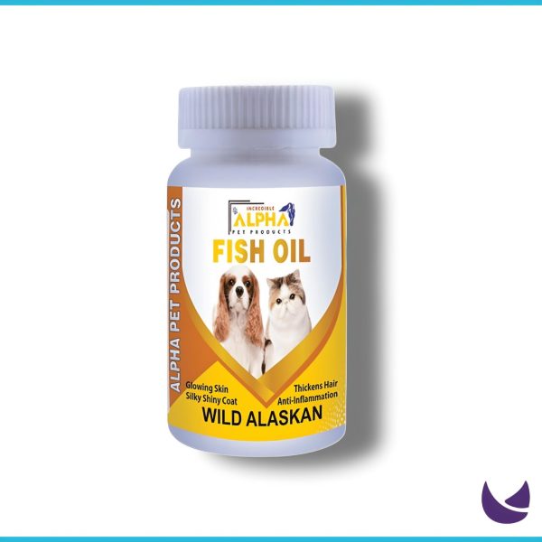 Wild Alaskan Salmon Fish Oil for Dogs and Cats