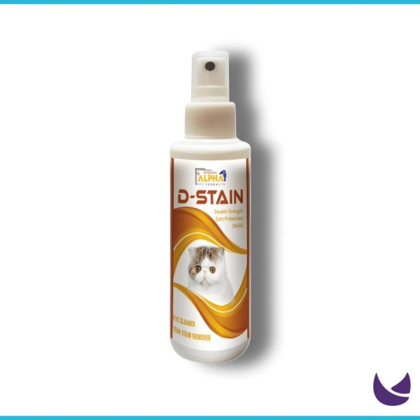 D-Stain Spray for Pet Eye Cleaning and Stain Remova