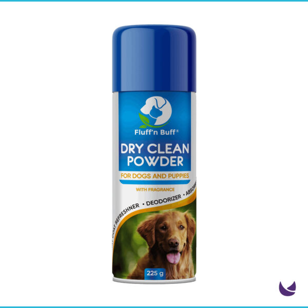 Fluff n Buff Dry Clean Powder for Dogs and Puppies