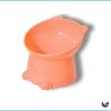 Elevated Tilted Cute Cat Bowl 2