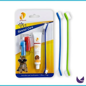 Pet Toothpaste Dental Care Kit for Dogs & Cats