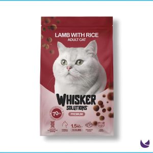 Whisker Adult Cat Food Lamb And Rice