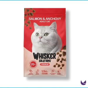 Whisker Adult Cat Food Salmon And Anchovy
