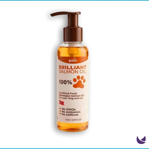Brilliant Salmon Oil For Cats and Dogs 120ml