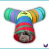3 Way Cat Tunnel Toy